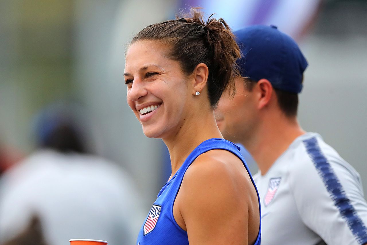 carli lloyd laughing