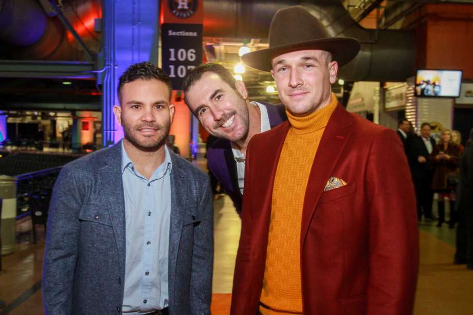 jose altuve with verlander bregman